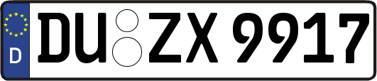 DU-ZX9917