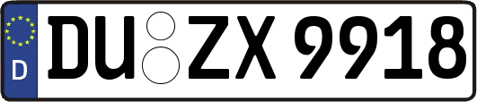 DU-ZX9918