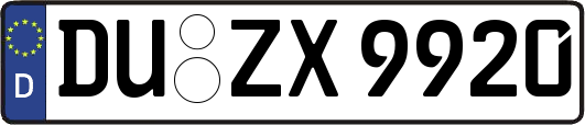 DU-ZX9920