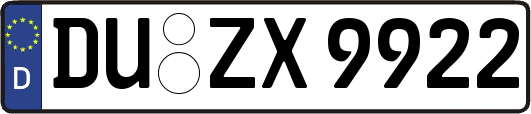DU-ZX9922