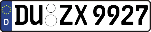 DU-ZX9927
