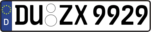 DU-ZX9929