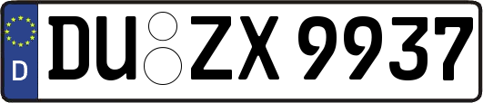 DU-ZX9937