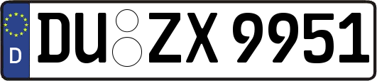DU-ZX9951