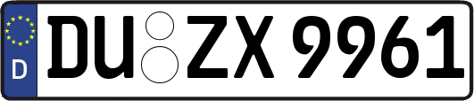 DU-ZX9961