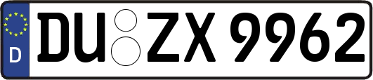 DU-ZX9962