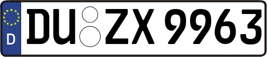 DU-ZX9963
