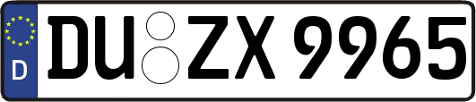 DU-ZX9965