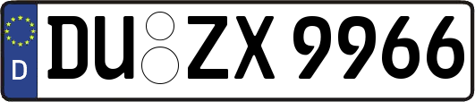 DU-ZX9966