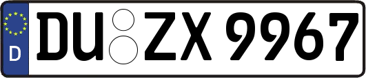 DU-ZX9967