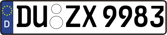 DU-ZX9983