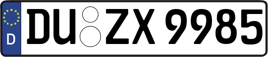 DU-ZX9985