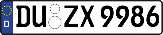 DU-ZX9986