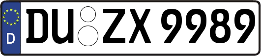 DU-ZX9989