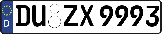 DU-ZX9993