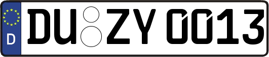 DU-ZY0013