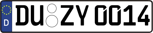 DU-ZY0014