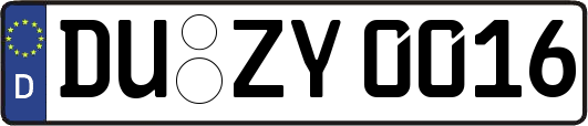 DU-ZY0016