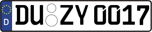 DU-ZY0017