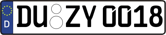 DU-ZY0018