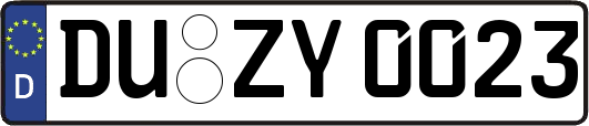 DU-ZY0023