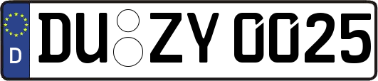 DU-ZY0025