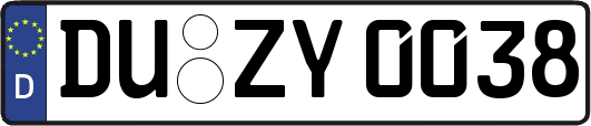 DU-ZY0038