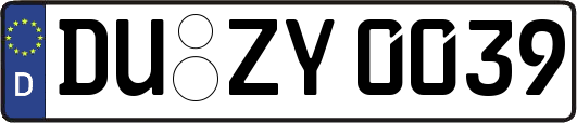 DU-ZY0039