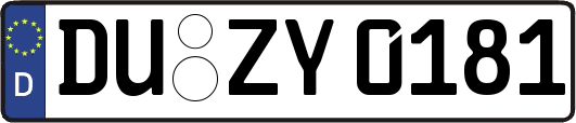 DU-ZY0181