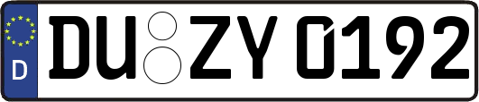 DU-ZY0192