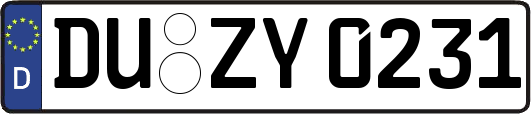 DU-ZY0231