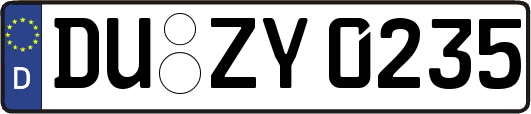 DU-ZY0235