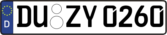 DU-ZY0260