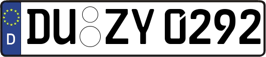 DU-ZY0292