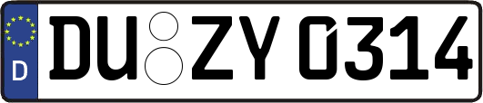 DU-ZY0314