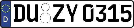 DU-ZY0315