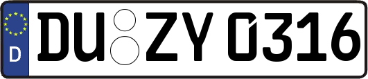DU-ZY0316