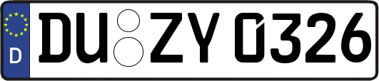 DU-ZY0326