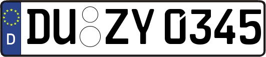 DU-ZY0345
