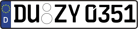 DU-ZY0351