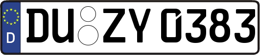 DU-ZY0383