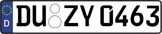 DU-ZY0463