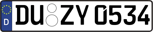 DU-ZY0534
