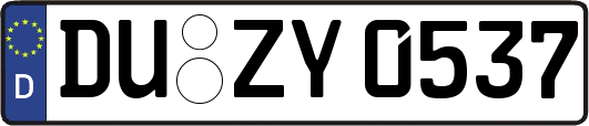 DU-ZY0537