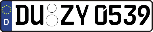 DU-ZY0539