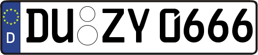 DU-ZY0666