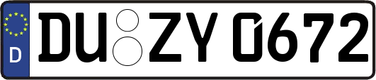 DU-ZY0672