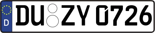 DU-ZY0726
