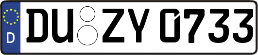 DU-ZY0733
