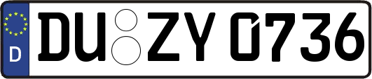 DU-ZY0736